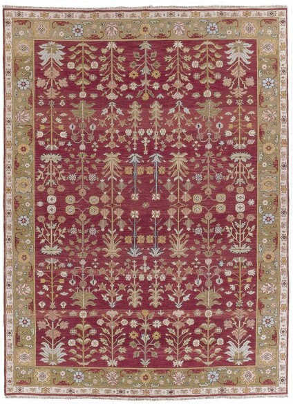 Nourison Nourmak SK92 Burgundy