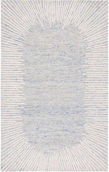 Safavieh Abstract ABT478M Blue and Ivory
