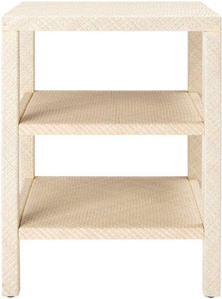 APIS RAFFIA 2 SHLF ACCNT TABLE