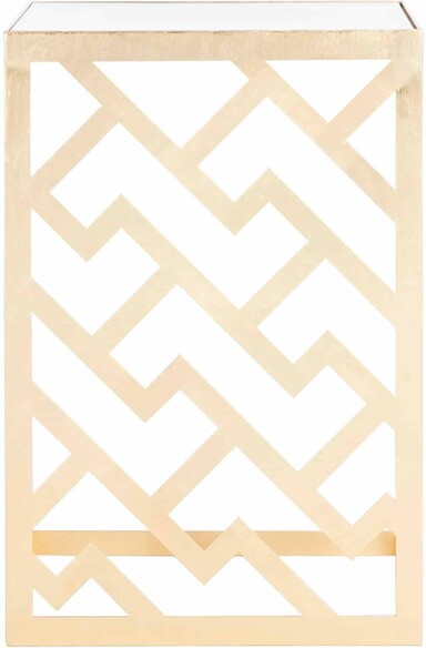 OZZIE GOLD LEAF C-TABLE
