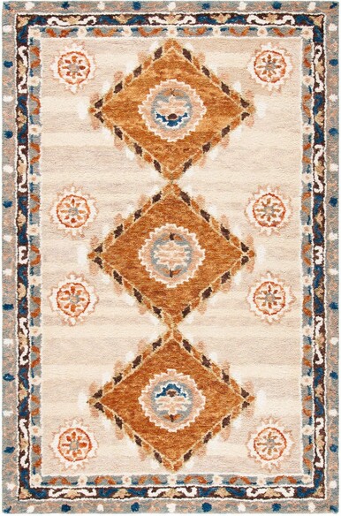 Safavieh Aspen APN126T Brown and Blue