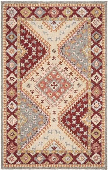 Safavieh Aspen APN801Q Red and Ivory