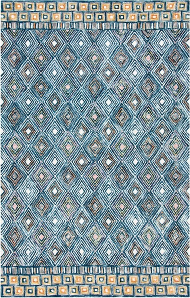 Safavieh Aspen APN810M Blue and Gold