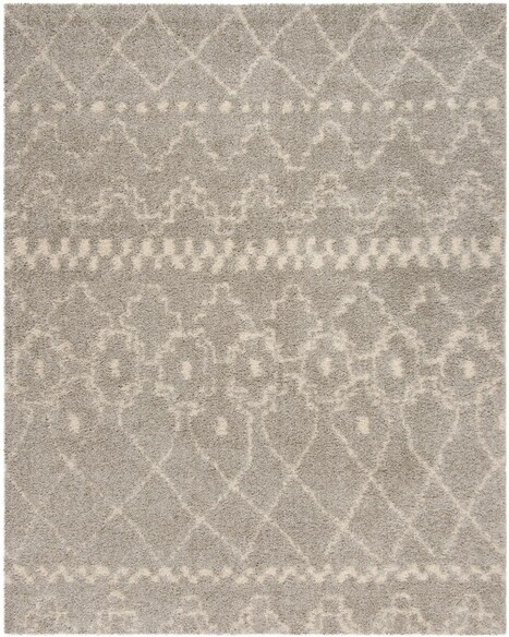 Safavieh Arizona Shag ASG750D Grey and Ivory