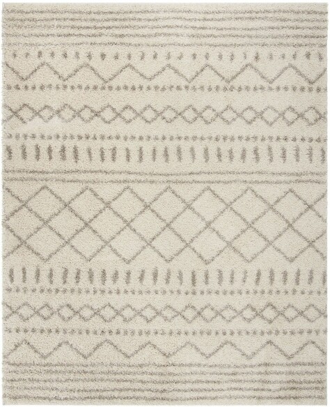 Safavieh Arizona Shag ASGL741A Ivory and Beige