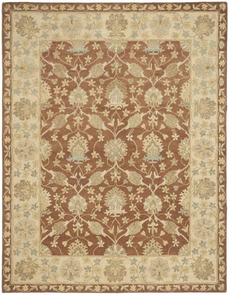 Safavieh Antiquity AT315A Brown and Taupe