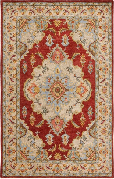 Safavieh Antiquity AT520Q Red and Grey