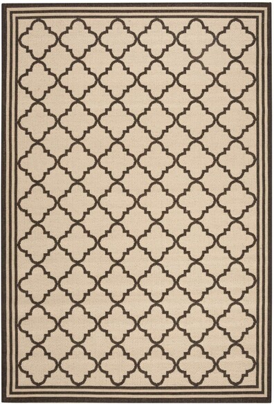 Safavieh Beach House BHS121U Creme and Brown