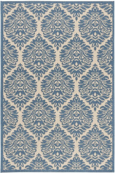Safavieh Beach House BHS135N Cream and Blue