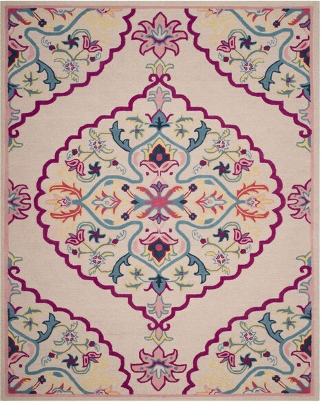 Safavieh Bellagio BLG605E Light Pink and Multi