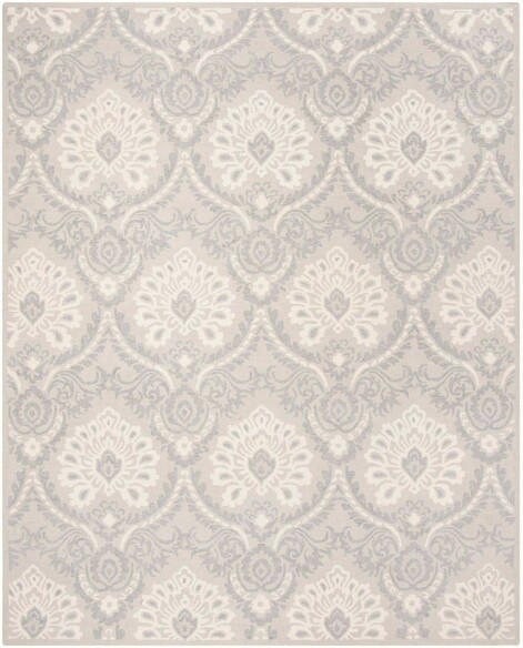 Safavieh Blossom BLM106A Light Grey and Ivory