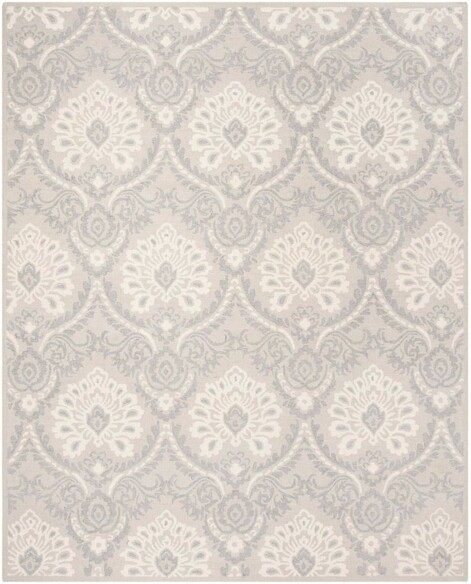 Safavieh Blossom BLM106A Light Grey and Ivory