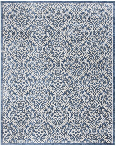 Safavieh Brentwood BNT810N Navy and Creme