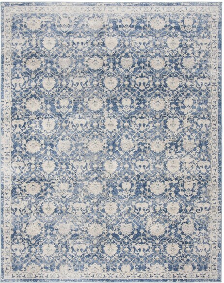 Safavieh Brentwood BNT896N Navy and Creme