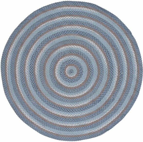 Safavieh Braided BRD257M Blue and Grey
