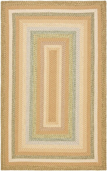 Safavieh Braided BRD314A Tan and Multi