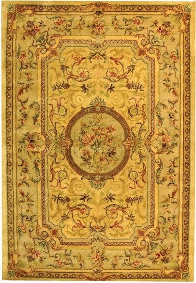 Safavieh Bergama BRG168A Light Gold and Beige