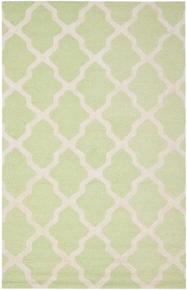 Safavieh Cambridge CAM121B Light Green and Ivory