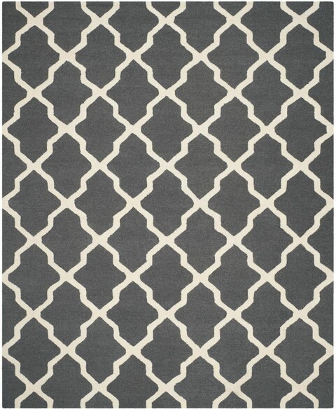 Safavieh Cambridge CAM121X Dark Grey and Ivory