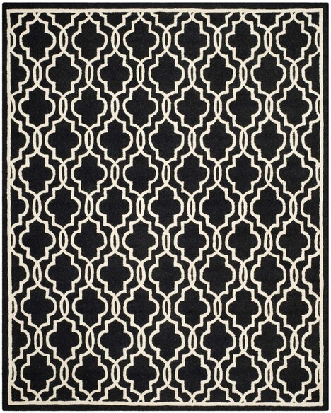 Safavieh Cambridge CAM131E Black and Ivory