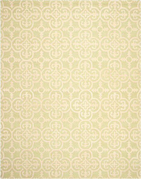 Safavieh Cambridge CAM133B Light Green and Ivory