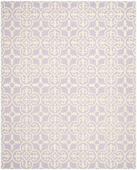 Safavieh Cambridge CAM133C Lavender and Ivory