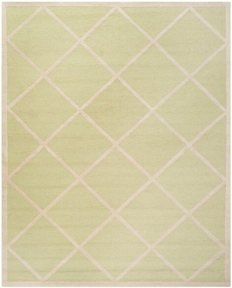 Safavieh Cambridge CAM136B Light Green and Ivory