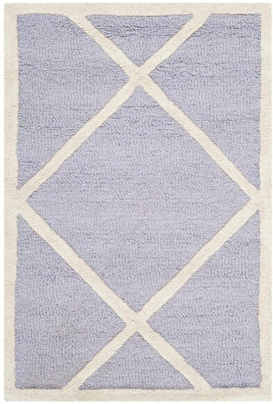 Safavieh Cambridge CAM136C Lavander and Ivory