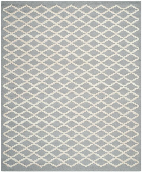 Safavieh Cambridge CAM137D Silver and Ivory
