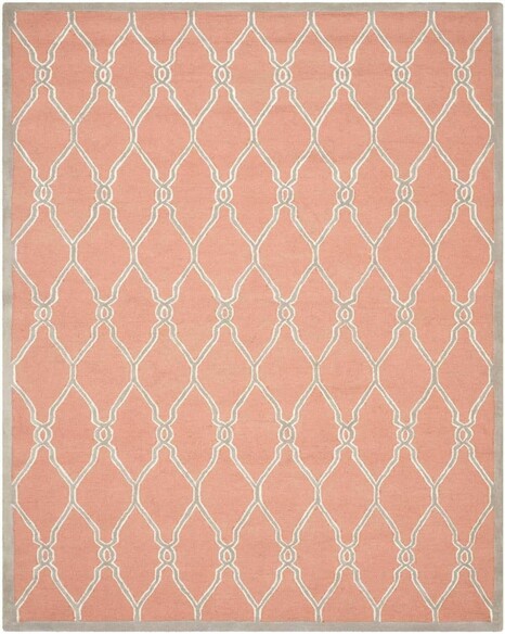 Safavieh Cambridge CAM352W Coral and Ivory