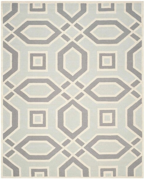 Safavieh Cambridge CAM723G Grey and Ivory