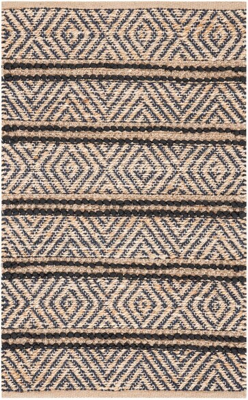 Safavieh Cape Cod CAP845Z Black and Natural