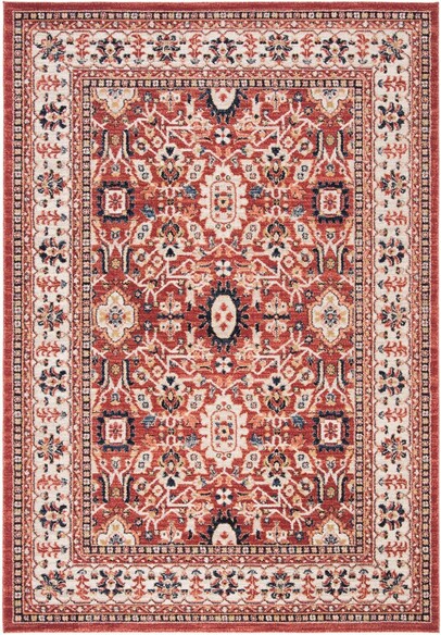 Safavieh Charleston CHL412Q Red and Ivory