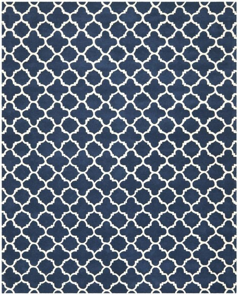 Safavieh Chatham CHT717C Dark Blue and Ivory