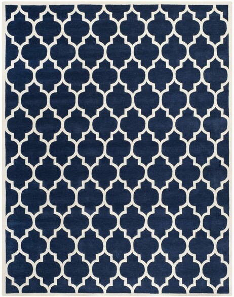 Safavieh Chatham CHT734C Dark Blue and Ivory