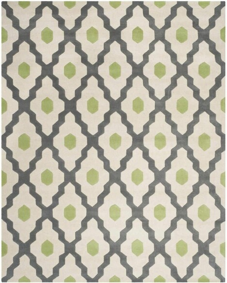 Safavieh Chatham CHT748D Ivory and Dark Grey