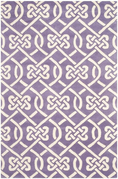 Safavieh Chatham CHT754F Purple and Ivory