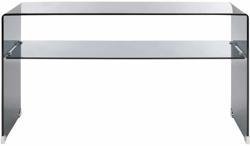 DASH GLASS 1SHELF CONSOLE TBL