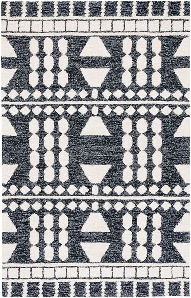 Safavieh Capri CPR709Z Black and Ivory
