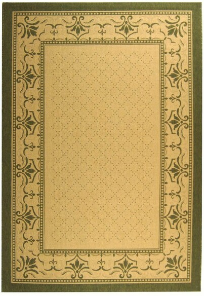 Safavieh Courtyard CY0901-1E01 Natural and Olive
