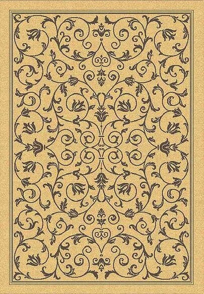 Safavieh Courtyard CY2098-3001 Natural and Brown