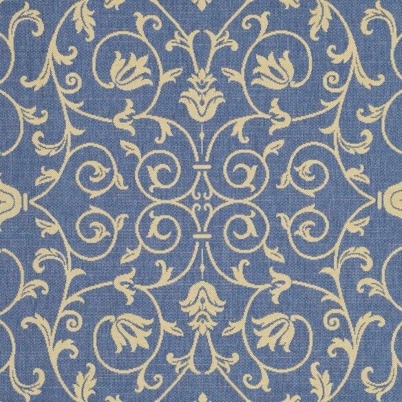 Safavieh Courtyard CY2098-3103 Blue and Natural