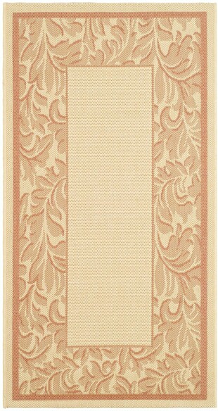 Safavieh Courtyard CY2666-3201 Terracotta and Natural