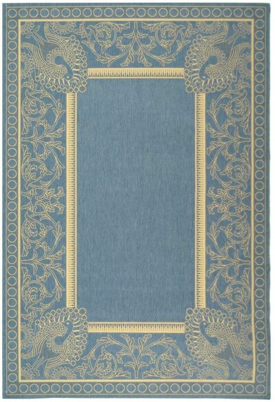 Safavieh Courtyard CY2965-3103 Blue and Natural