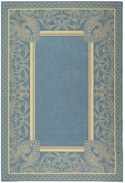 Safavieh Courtyard CY2965-3103 Blue and Natural