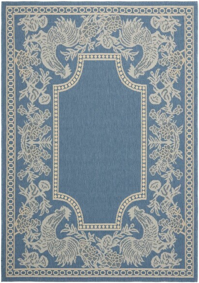 Safavieh Courtyard CY3305-3103 Blue and Natural