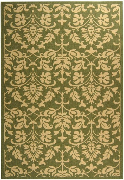 Safavieh Courtyard CY3416-1E06 Olive and Natural