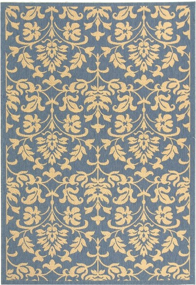 Safavieh Courtyard CY3416-3103 Blue and Natural