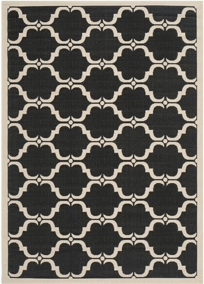 Safavieh Courtyard CY6009226 Black and Beige