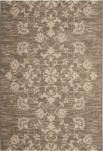 Safavieh Courtyard CY606407921 Dark Beig and Beige